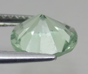 Piedra de fluorita verde natural con brillo superior redondo de 1,93 ct y 8,1 mm - 2
