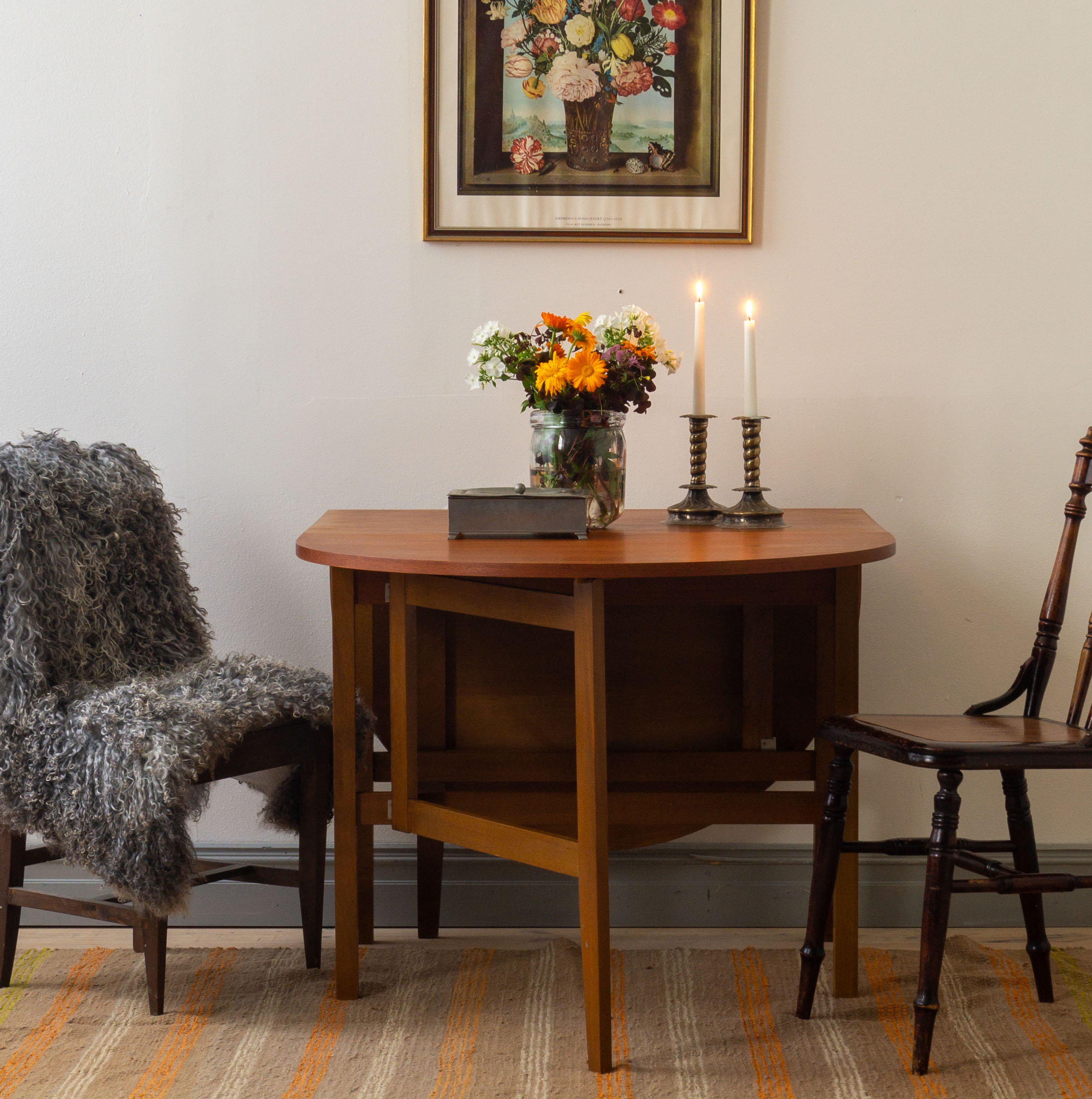 Teak slagbord