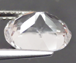 Piedra preciosa de goshenita genuina natural de brillo superior de lujo de 2,32 ct - 2