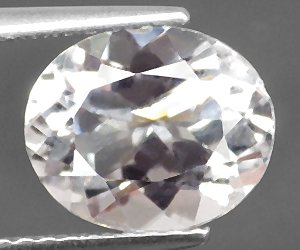 Piedra preciosa de goshenita genuina natural de brillo superior de lujo de 2,32 ct