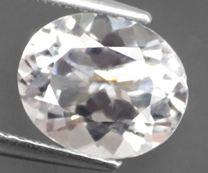 Piedra preciosa de goshenita genuina natural de brillo superior de lujo de 2,32 ct - 3