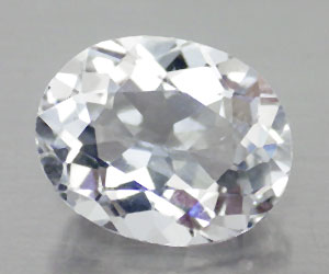 Piedra preciosa de goshenita genuina natural de brillo superior de lujo de 2,25 ct - 3