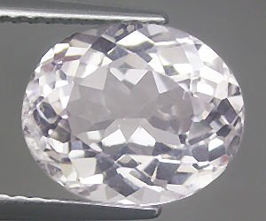 Piedra preciosa de goshenita genuina natural de lujo de 3,59 quilates con brillo superior
