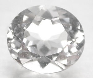 Piedra preciosa de goshenita genuina natural blanca de diamante de lujo de 1,61 quilates