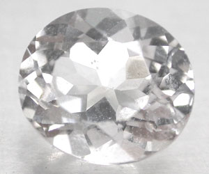 Piedra preciosa de goshenita genuina natural blanca de diamante de lujo de 1,61 quilates - 3