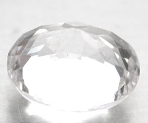 Piedra preciosa de goshenita genuina natural blanca de diamante de lujo de 1,61 quilates - 2