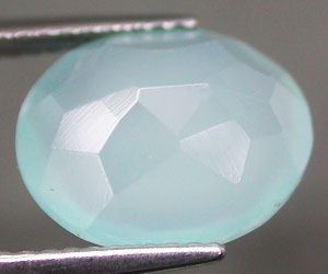 Piedra preciosa de calcedonia natural muy hermosa de 3,99 ct - 2