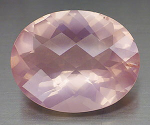 Piedra preciosa de cuarzo rosa de lujo muy grande de 23,89 ct