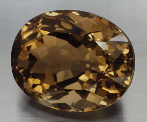 Piedra preciosa de cuarzo ahumado natural de lujo muy grande de 28,45 ct - 3