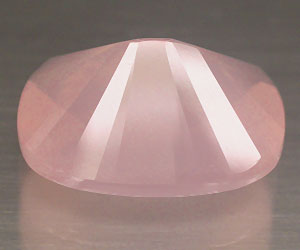 Piedra preciosa de cuarzo rosa natural de lujo grande de 14,96 ct - 2