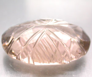 Piedra preciosa de cuarzo ahumado natural cortada con láser certificada de 36,05 ct - 2