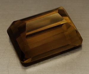 Piedra preciosa de cuarzo ahumado natural perfecta y lujosa grande de 17,45 ct - 2
