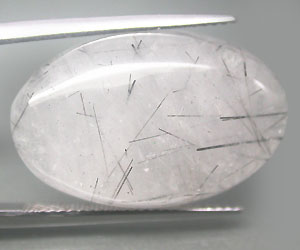 Cuarzo rutilo natural sin tratar grande completamente único de 20,40 ct