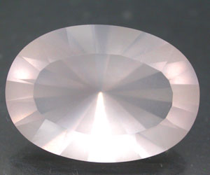 Piedra preciosa de cuarzo rosa natural muy grande de 21,99 ct