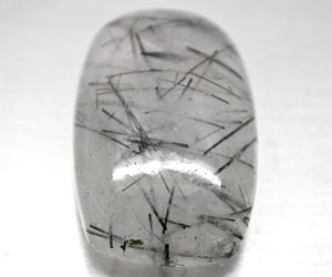 Cuarzo rutilo natural sin tratar grande completamente único de 18,40 ct
