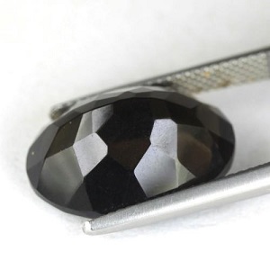 Piedra preciosa de cuarzo ahumado natural perfecto grande de 13,35 ct - 2