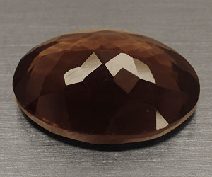 Piedra preciosa de cuarzo ahumado natural perfecta hermosa grande de 10,53 ct - 2