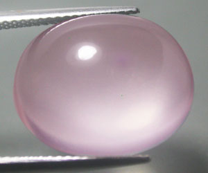 Piedra preciosa de cuarzo rosa genuino muy grande de 14,27 ct