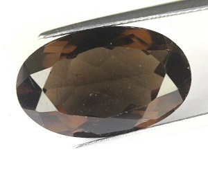 11.46 ct large luxurious perfect smoke quartz gemstone - 3