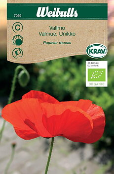 7059 Vallmo KRAV  Papaver rhoeas