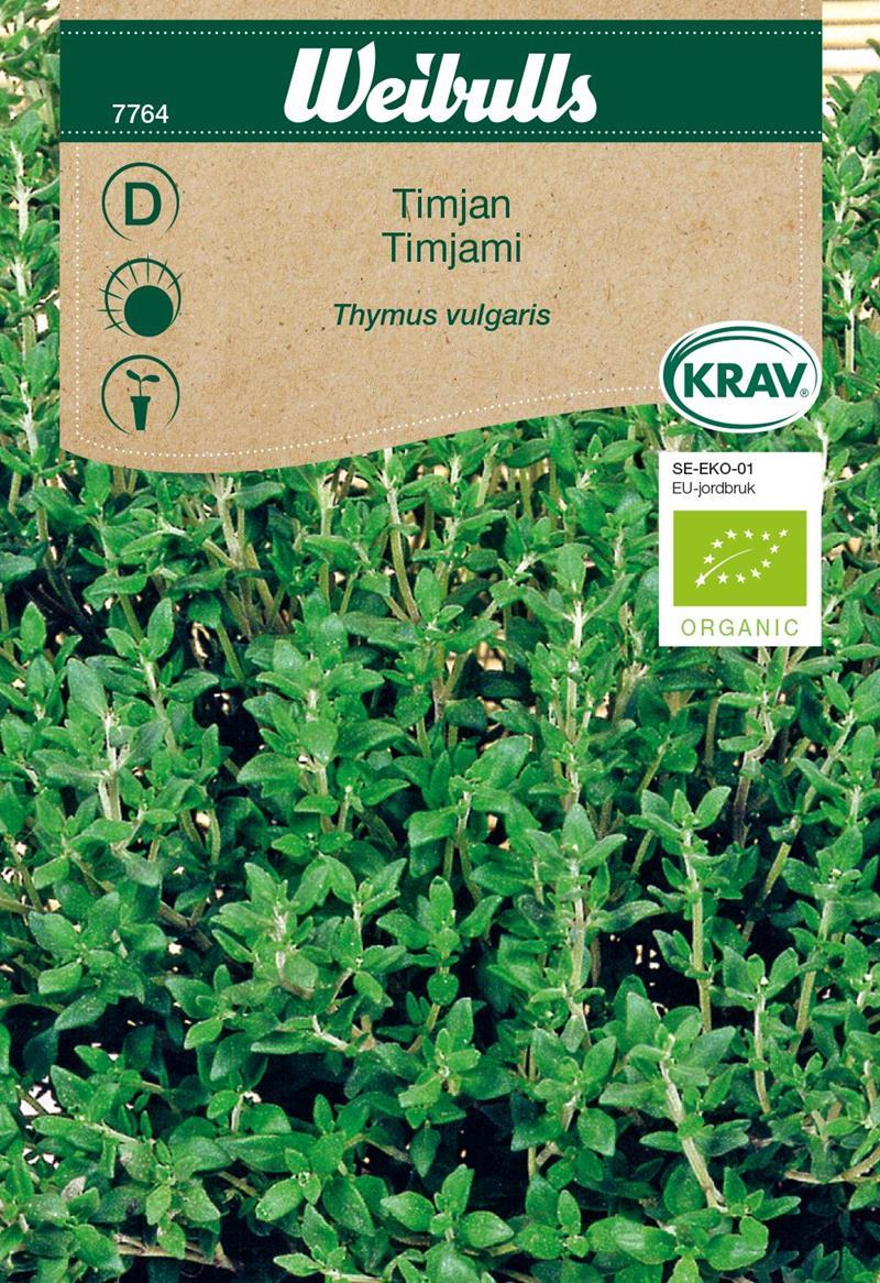 7764 Timjan KRAV/Ekologisk   Thymus vulgaris