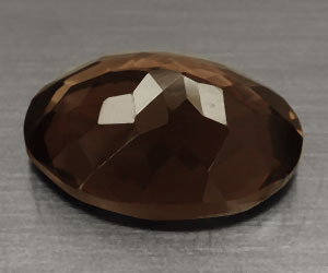 Piedra preciosa de cuarzo ahumado natural perfecto grande de 11,05 ct - 2