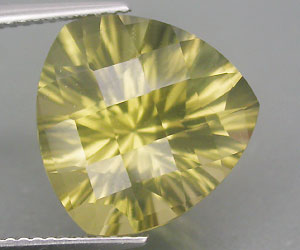 Piedra preciosa de cuarzo dorado perfecto de lujo grande de 8,59 ct - 3