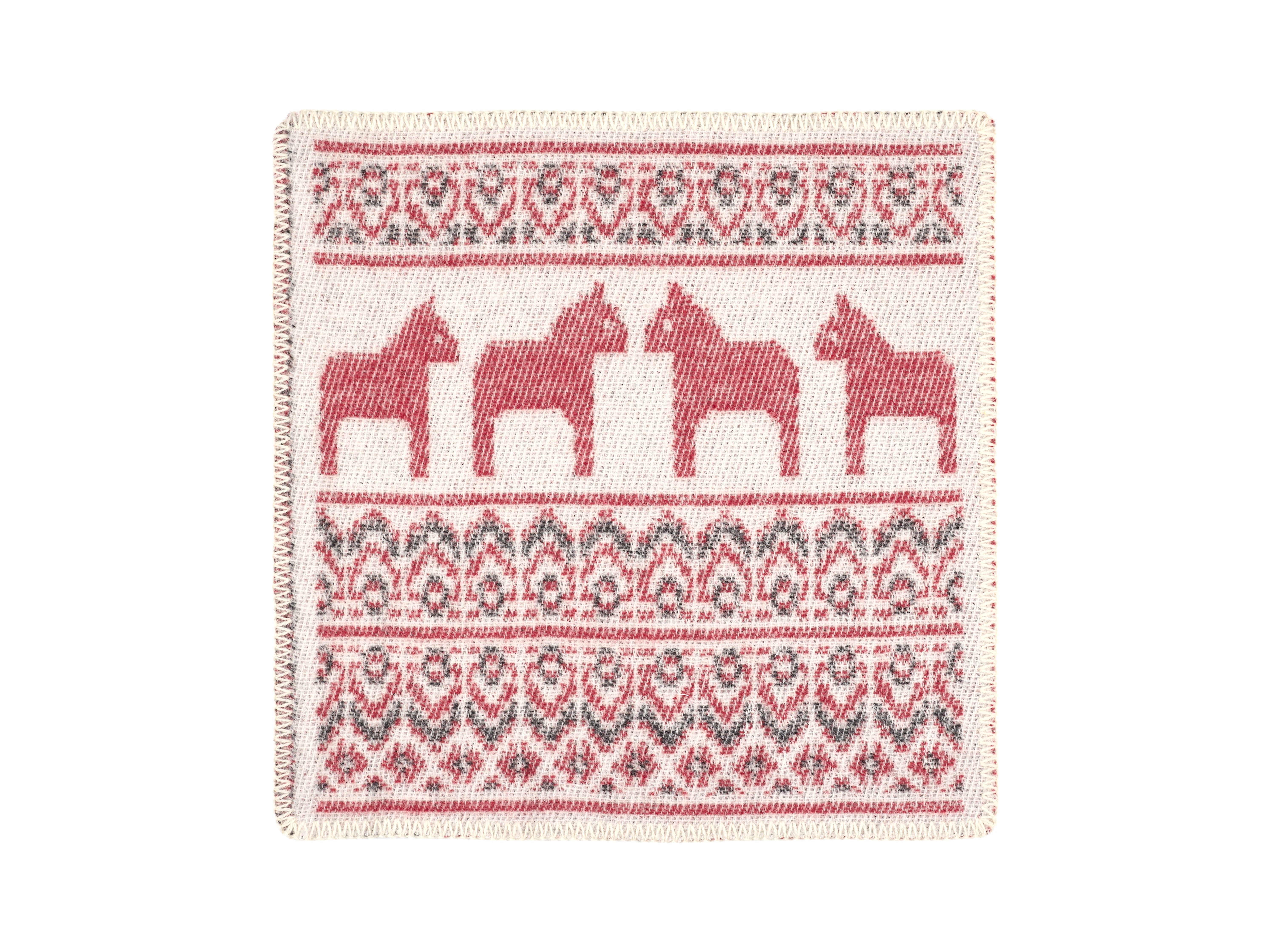 DALARNA RÖD, SITTUNDERLAG, 43 x 43 cm