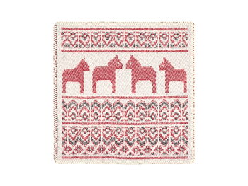 DALARNA RÖD, SITTUNDERLAG, 43 x 43 cm