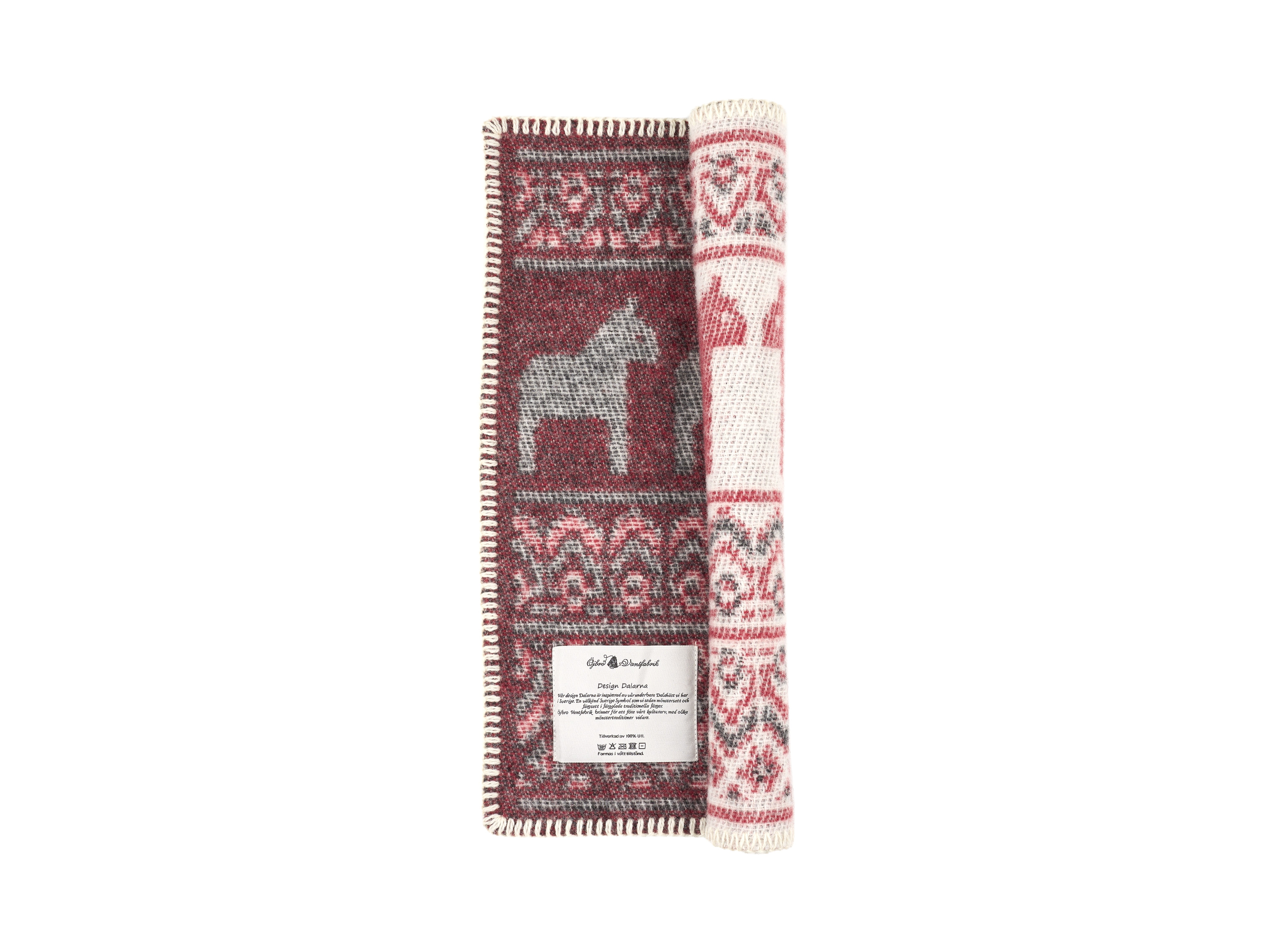 DALARNA RÖD, SITTUNDERLAG, 43 x 43 cm - 3