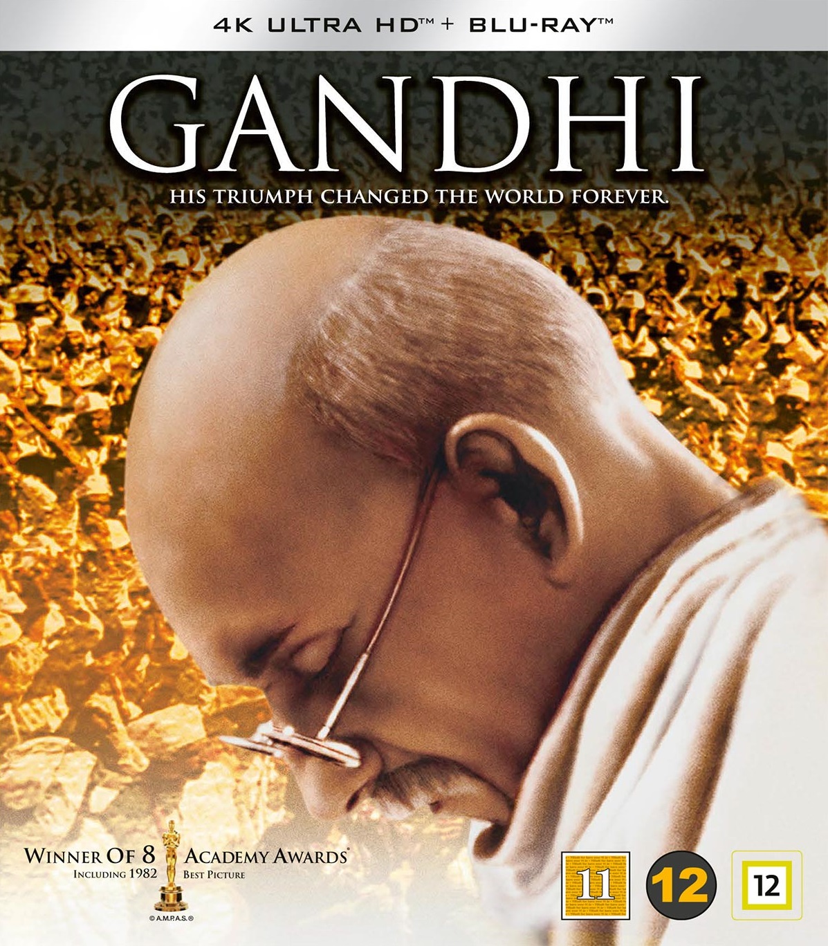 Gandhi (4K Ultra HD Blu-ray + Blu-ray)