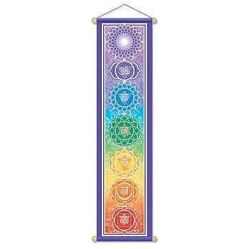 Chakra Banner 30X120 Cm