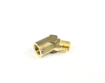 Connecting piece, oil pressure sender