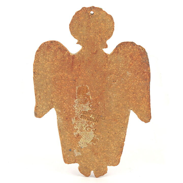 Stig Lindberg (1970) Gingerbread Angel Wall Plaque 12 cm