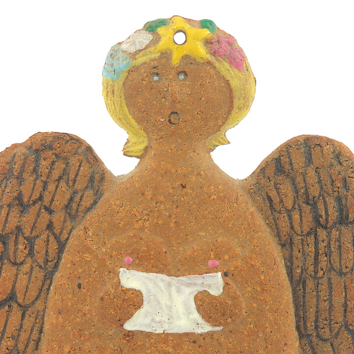 Stig Lindberg (1970) Gingerbread Angel Wall Plaque 12 cm