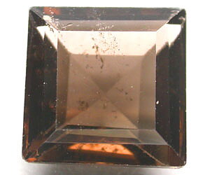El hermoso cuarzo ahumado natural grande de 12,75 quilates es perfecto para la curación.