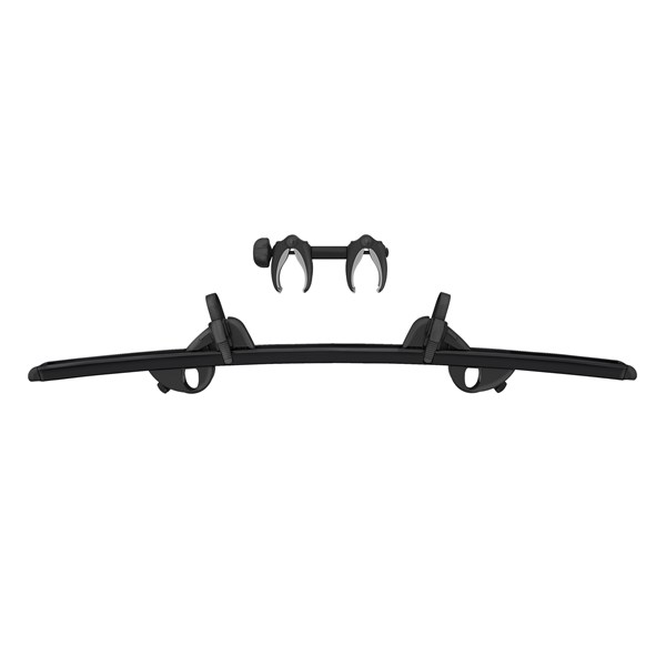 Thule Excellent, svart  kompletteringsskena för 4:e cykeln