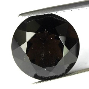 Hermoso cuarzo ahumado natural redondo de 16 mm grande de 14,04 ct - 3