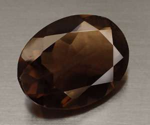 Piedra preciosa de cuarzo ahumado natural perfecta de 7,40 ct muy hermosa - 3