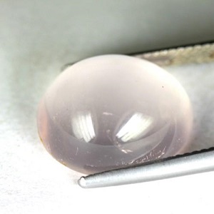 Piedra preciosa de cuarzo rosa natural muy grande de 12,13 ct - 2