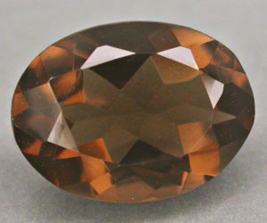 Piedra preciosa de cuarzo ahumado natural de calidad perfecta de 5,88 ct - 3