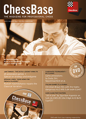 chessbase magazine July / August 2021 nr 202