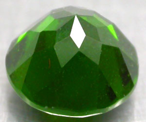 2,35 ct, lujosa, grande, 8,1 mm, redonda, rara, cromo diópsido ruso - 2