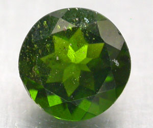 1,40 ct lujoso diópsido de cromo ruso auténtico redondo de 7,1 mm - 3