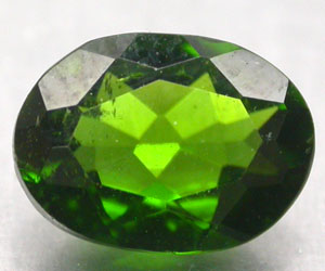 1,19 ct hermosa rara natural genuina diópsido de cromo ruso
