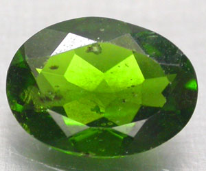 Piedra preciosa de diópsido de cromo natural rara de 1,05 ct - 3