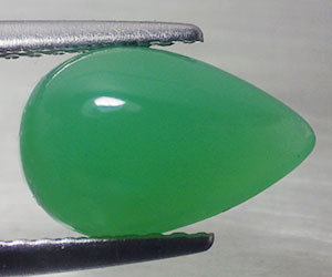 Piedra preciosa de crisoprasa natural muy hermosa de 2,23 ct