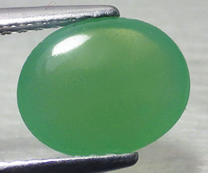 Piedra preciosa de crisoprasa natural maravillosamente hermosa de 1,43 ct - 2