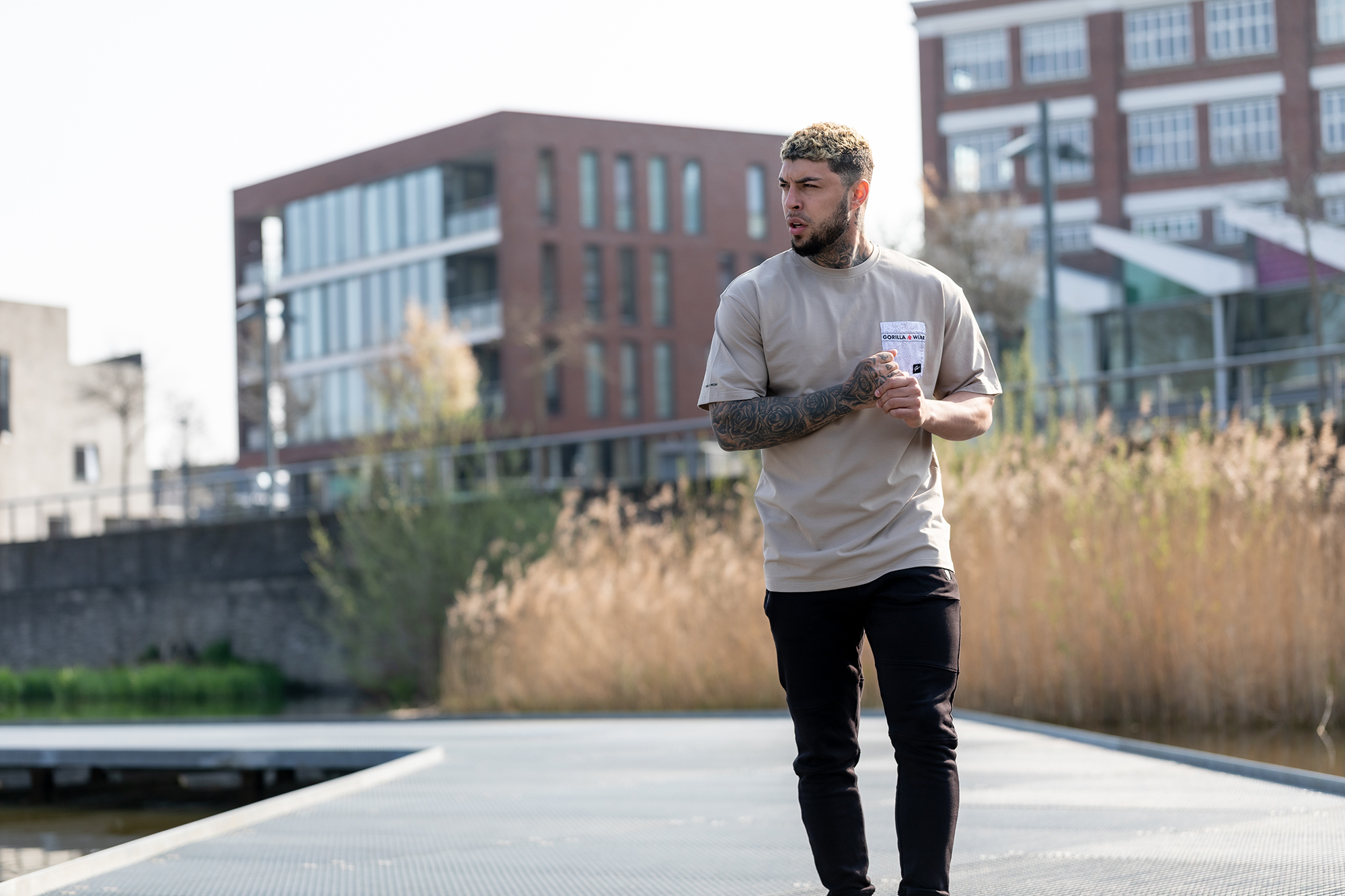 Dover Oversized T-Shirt, beige - 11