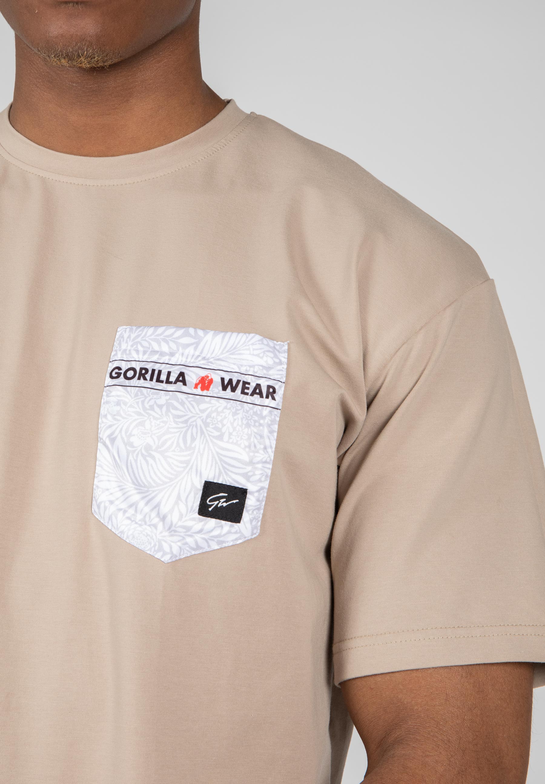 Dover Oversized T-Shirt, beige - 5